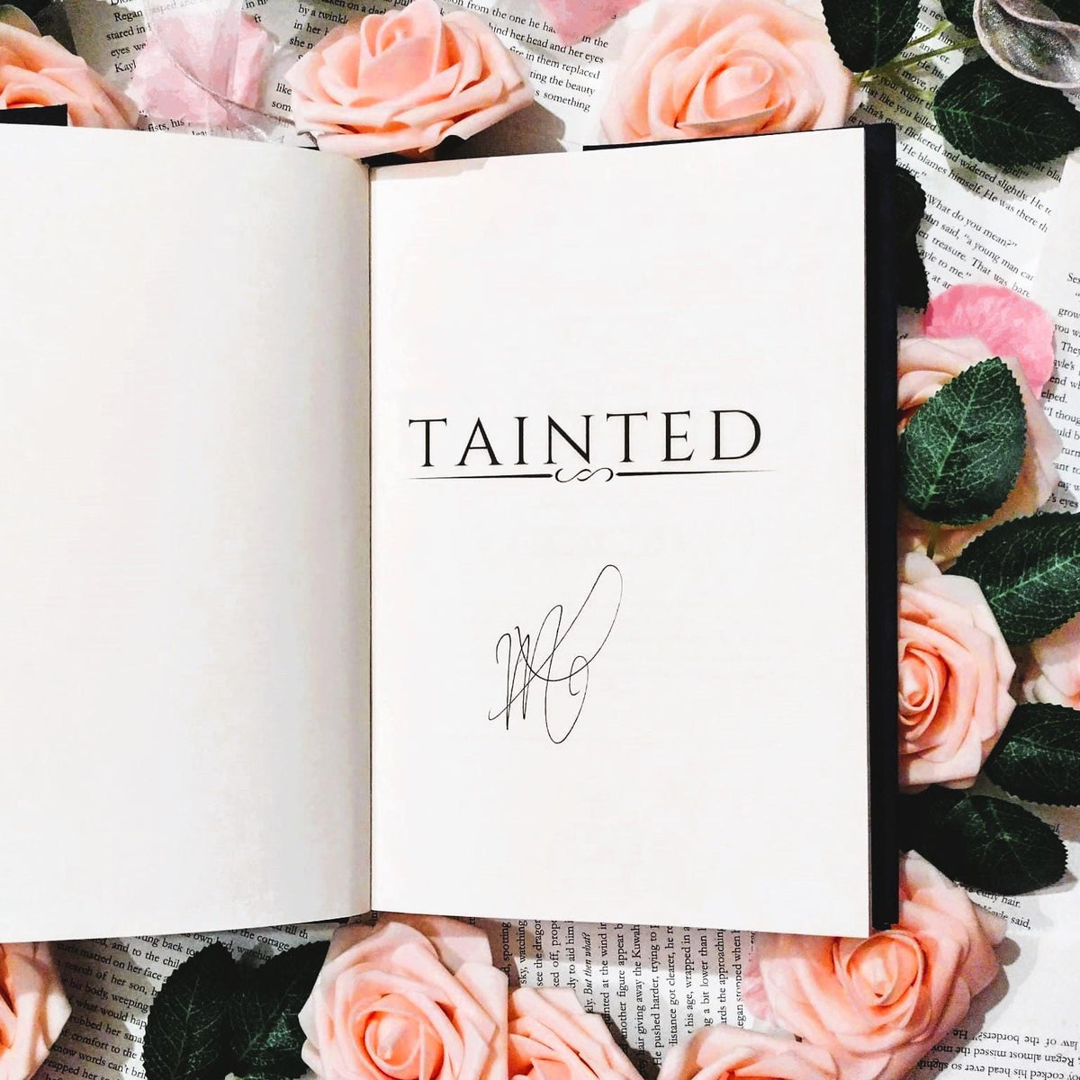 LIMITED FIRST PRINTING: Tainted (SIGNED HARDCOVER)