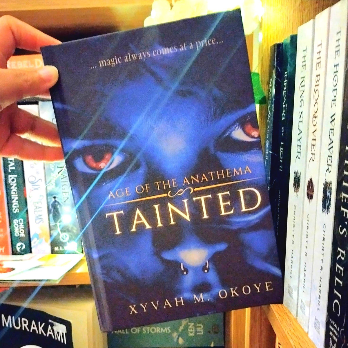 LIMITED FIRST PRINTING: Tainted (SIGNED HARDCOVER)